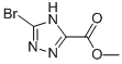 Methyl 5-bromo-4h-[1,2,4]triazole-3-carboxylate Structure,704911-47-7Structure