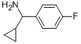 Cyclopropyl(4-fluorophenyl)methanamine Structure,705-14-6Structure