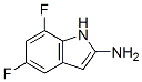 2-Amino-5,7-difluoro indole Structure,705248-90-4Structure