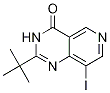 2-(Tert-butyl)-8-iodopyrido[4,3-d]pyrimidin-4(3h)-one Structure,705292-04-2Structure