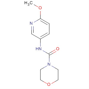 N-(6-methoxy-3-pyridinyl)-4-morpholinecarboxamide Structure,705942-65-0Structure