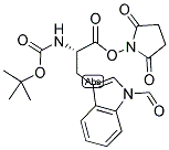 Boc-trp(for)-osu Structure,70601-13-7Structure