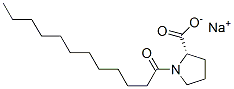 N-十二碳酰-L-脯氨酸鈉結(jié)構(gòu)式_70609-63-1結(jié)構(gòu)式