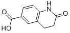 2-Oxo-1,2,3,4-tetrahydroquinoline-6-carboxylic acid Structure,70639-77-9Structure