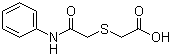 2-[(2-Anilino-2-oxoethyl)sulfanyl]acetic acid Structure,70648-87-2Structure