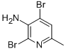 3-Amino-2,4-dibromo-6-picoline Structure,706789-26-6Structure