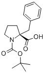 (R)-2-benzyl-1-boc-2-pyrrolidinecarboxylic acid Structure,706806-60-2Structure