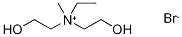 N-ethyl-2-hydroxy-n-(2-hydroxyethyl)-n-methylethanaminium bromide Structure,70711-61-4Structure