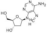 2-Deoxyadenosine-8-14c Structure,7074-96-6Structure