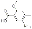 5-Amino-2-methoxy-4-methylbenzoic acid Structure,70752-50-0Structure