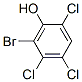 6-Bromo-2,4,5-trichlorophenol Structure,70757-44-7Structure