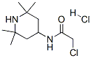 2-Chloro-n-(2,2,6,6-tetramethylpiperidin-4-yl)acetamide hydrochloride Structure,70804-01-2Structure