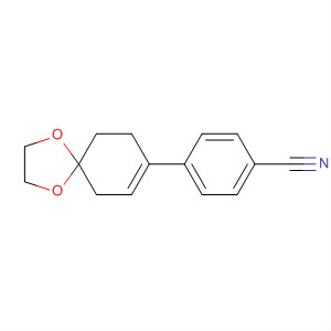 4-(1,4-Dioxa-spiro[4.5]dec-7-en-8-yl)benzonitrile Structure,708273-84-1Structure