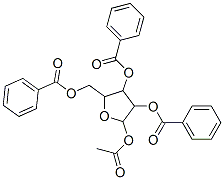 Alpha-D-Ribofuranose 1-acetate 2,3,5-tribenzoate Structure,70832-64-3Structure