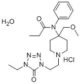 Alfentanil hydrochloride cii Structure,70879-28-6Structure