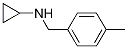 Cyclopropyl-(4-methyl-benzyl)-amine Structure,70894-72-3Structure