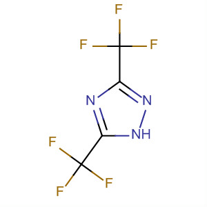 3,5-Bis(trifluoromethyl)-1h-1,2,4-triazole Structure,709-62-6Structure