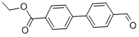 4-Formyl-biphenyl-4-carboxylic acid ethyl ester Structure,70917-02-1Structure