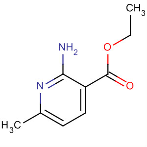 2-氨基-6-甲基煙酸乙酯結(jié)構(gòu)式_70959-85-2結(jié)構(gòu)式