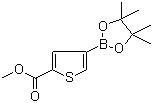 Methyl4-(4,4,5,5-tetramethyl-1,3,2-dioxaborolan-2-yl)thiophene-2-carboxylate Structure,709648-80-6Structure