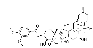 Veratridine Structure,71-62-5Structure