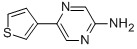 5-(3-噻吩)-2-吡嗪胺結(jié)構(gòu)式_710323-21-0結(jié)構(gòu)式