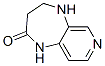 4,5-Dihydro-1H-pyrido[3,4-b][1,4]diazepin-2(3h)-one Structure,710349-41-0Structure