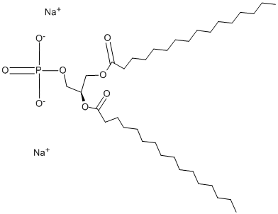 1,2-Dipalmitoyl-sn-glycero-3-phosphate sodium salt Structure,71065-87-7Structure