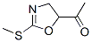 Ethanone, 1-[4,5-dihydro-2-(methylthio)-5-oxazolyl]-(9ci) Structure,71071-72-2Structure