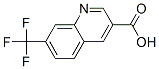 7-(三氟甲基)喹啉-3-羧酸結(jié)構(gòu)式_71082-51-4結(jié)構(gòu)式