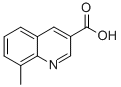 8-Methyl-quinoline-3-carboxylic acid Structure,71082-55-8Structure