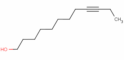 9-十二炔-1-醇結構式_71084-08-7結構式