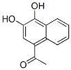 (9CI)-1-(3,4-二羥基-1-萘)-乙酮結(jié)構(gòu)式_71096-10-1結(jié)構(gòu)式