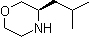 (R)-3-異丁基嗎啉結(jié)構(gòu)式_711014-40-3結(jié)構(gòu)式