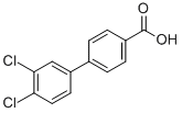 4-(3,4-Dichlorophenyl)benzoic acid Structure,7111-64-0Structure