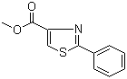 2-Phenylthiazole-4-carboxylic acid methyl ester Structure,7113-02-2Structure