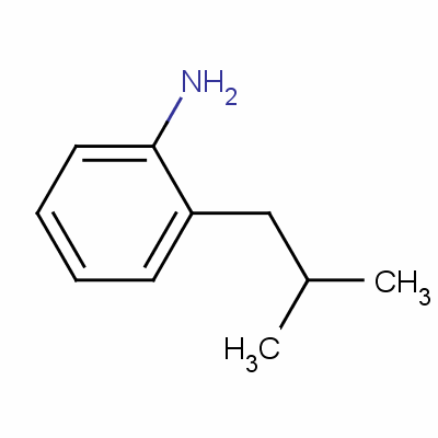 2-異丁基苯胺結(jié)構(gòu)式_71182-59-7結(jié)構(gòu)式