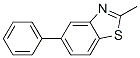 2-Methyl-5-phenylbenzothiazole Structure,71215-89-9Structure