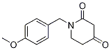 1-[(4-Methoxyphenyl)methyl]piperidine-2,4-dione Structure,712353-75-8Structure