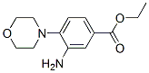 3-Amino-4-morpholin-4-yl-benzoic acid ethyl ester Structure,71254-75-6Structure