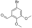 5-Bromo-2,3-dimethoxybenzaldehyde Structure,71295-21-1Structure