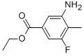 Ethyl 3-amino-5-fluoro-4-methylbenzoate Structure,713-47-3Structure