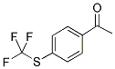 4-(Trifluoromethylthio)acetophenone Structure,713-67-7Structure