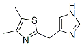 Thiazole, 5-ethyl-2-(1h-imidazol-4-ylmethyl)-4-methyl- (9ci) Structure,713487-38-8Structure