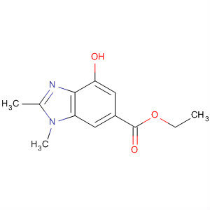 Ethyl 7-hydroxy-2,3-dimethyl-3h-benzo[d]imidazole-5-carboxylate Structure,713530-52-0Structure