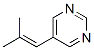 Pyrimidine, 5-(2-methyl-1-propenyl)- (9ci) Structure,71418-86-5Structure