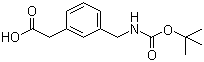 Boc-(3-aminomethylphenyl)acetic acid Structure,71420-95-6Structure