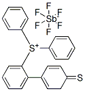 4-Thiophenyl phenyl diphenyl sulfonium hexafluoroantimonate Structure,71449-78-0Structure