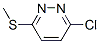 3-Chloro-6-methylsulfanylpyridazine Structure,7145-61-1Structure