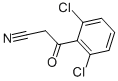 2,6-Dichlorobenzoylacetonitrile Structure,71463-50-8Structure